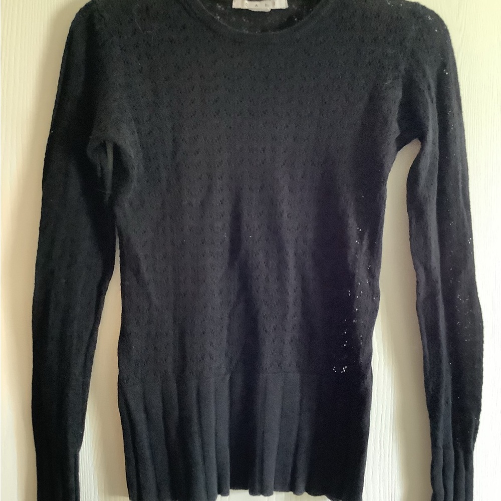 CAbi Dark Knit Pullover
